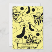 Eerste Rijst Annaprashan Bengaalse Aanpasbare Kaart (Achterkant)