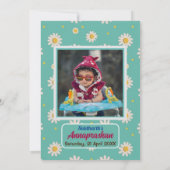 Eerste Rijst "Annaprashan" Indiaas Baby Afbeelding Kaart (Achterkant)