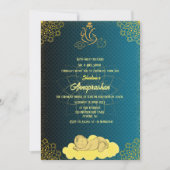 Eerste Rijst "Annaprashan" Indiaas Baby Afbeelding Kaart (Voorkant)