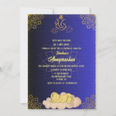 Eerste Rijst "Annaprashan" Indiaas Baby Afbeelding Kaart (Voorkant)