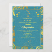 Eerste Rijst "Annaprashan" Indiaas Baby Afbeelding Kaart (Voorkant)