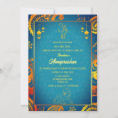 Eerste rijst "Annaprashan" Indiase Baby Kaart (Voorkant)