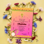 Eerste rijst "Annaprashan" Indiase uitnodiging