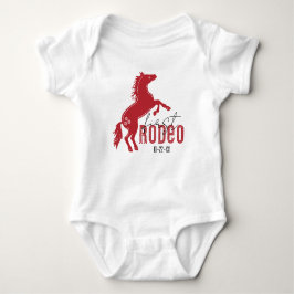 Eerste Rodeo Baby Body – Western 1e Verjaardag O Romper