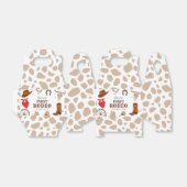 Eerste Rodeo Beige Wild Wild West Boy 1e Verjaarda Bedankdoosjes (Uitgevouwen)