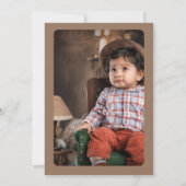 Eerste Rodeo Birthday Kaart (Achterkant)