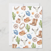 Eerste Rodeo Birthday Kaart (Achterkant)