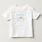 Eerste Rodeo Birthday ONE Kinder Shirts (Voorkant)