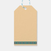 Eerste Rodeo cowboy baby paard verjaardagsfeestje  Cadeaulabel (Achterkant)