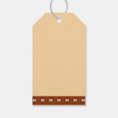 Eerste Rodeo cowboy baby paard verjaardagsfeestje  Cadeaulabel (Achterkant)