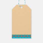 Eerste Rodeo cowboy baby paard verjaardagsfeestje  Cadeaulabel (Achterkant)