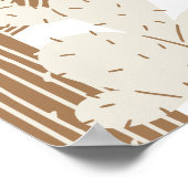 Eerste Rodeo Cowboy Birthday Party WelkomstPoster Poster (Hoek)