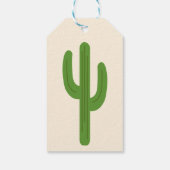 Eerste Rodeo Cowboy verjaardag Cadeaulabel (Achterkant)