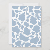 Eerste Rodeo Cowboy verjaardag Kaart (Achterkant)