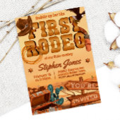 Eerste Rodeo - Cowboy Verjaardag Kaart