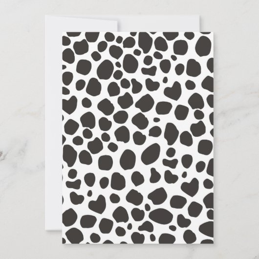 Eerste Rodeo Cowboy Wild West Western Boy Verjaard Kaart (Achterkant)