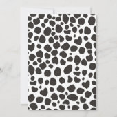 Eerste Rodeo Cowboy Wild West Western Meisje Verja Kaart (Achterkant)