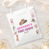 Eerste Rodeo Cowgirl 1e Eerste Verjaardagsfeest Bedankzakje (Geknipt)