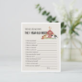 Eerste Rodeo die 1yo Beste 1st Birthday Game kent (Staand voorkant)