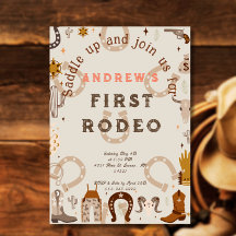 Eerste Rodeo Hoefijzer Patroon Land
