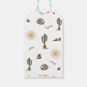 Eerste Rodeo jongen verjaardag Cadeaulabel (Achterkant)