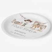 Eerste Rodeo Jongen Verjaardagsfeestje Papieren Bordje (Gekanteld)