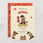 Eerste Rodeo Kaart (Voorkant / Achterkant)