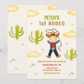 Eerste Rodeo Kaart (Voorkant / Achterkant)