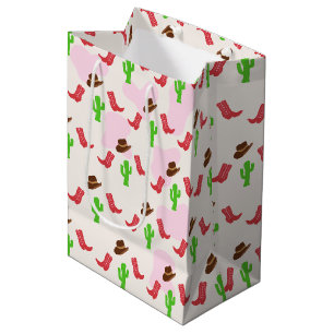 Eerste Rodeo Meisje 1e Verjaardag Medium Cadeauzakje