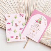 Eerste Rodeo meisje 1e verjaardag uitnodiging