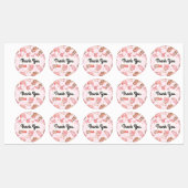 Eerste Rodeo Meisjes Bedankt Labels (Vel)