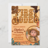 Eerste rodeo met foto kaart (Voorkant)