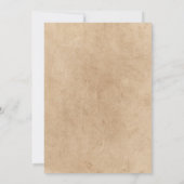 Eerste Rodeo  Neutral Cowboy 1e verjaardag Kaart (Achterkant)