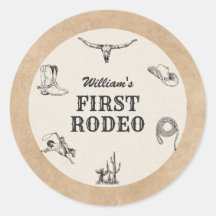Eerste Rodeo  Neutral Cowboy 1e verjaardag