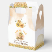 Eerste Rodeo Neutral Southern Cowboy Birthday Favo Bedankdoosjes (Geopend)