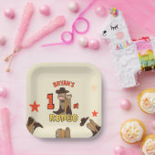 Eerste Rodeo Papieren Bordje (Feest)