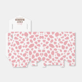 Eerste Rodeo Roze Wild West Meisje 1e Verjaardag Bedankdoosjes (Uitgevouwen)