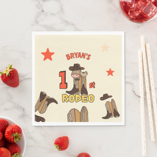 Eerste Rodeo Servet (Insitu)