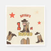 Eerste Rodeo Servet (Voorkant)