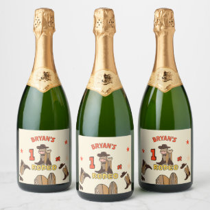Eerste Rodeo Sparkling Wijnetiket
