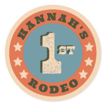  eerste Rodeo Stickers