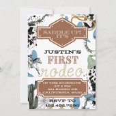Eerste Rodeo uitnodiging (Voorkant)