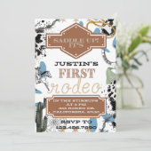 Eerste Rodeo uitnodiging (Staand voorkant)