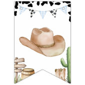 Eerste Rodeo Verjaardag Bunting Banner Decoratie (Eerste vlag)