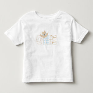 Eerste Rodeo Verjaardag EEN Kinder Shirts