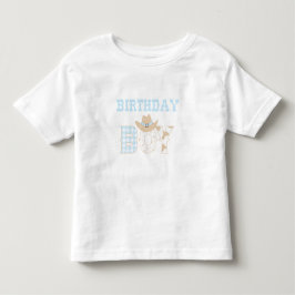 Eerste Rodeo Verjaardag EEN Kinder Shirts