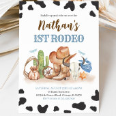 Eerste Rodeo Verjaardag Kaart