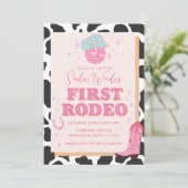 EERSTE RODEO VERJAARDAG KAART (Staand voorkant)