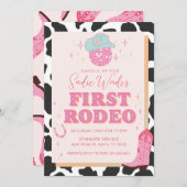 EERSTE RODEO VERJAARDAG KAART (Voorkant / Achterkant)