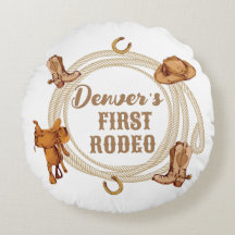 Eerste Rodeo Verjaardagsfeest Kussensloop